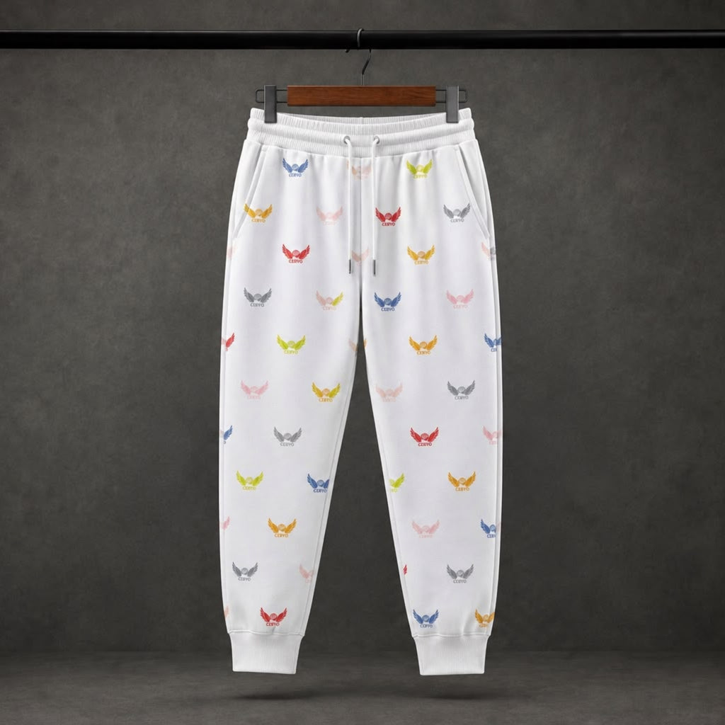 Jogger monogramme ENTITY – coupe oversize
