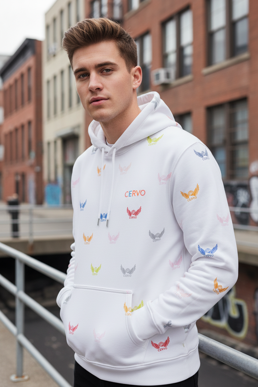Sweat blanc lifestyle