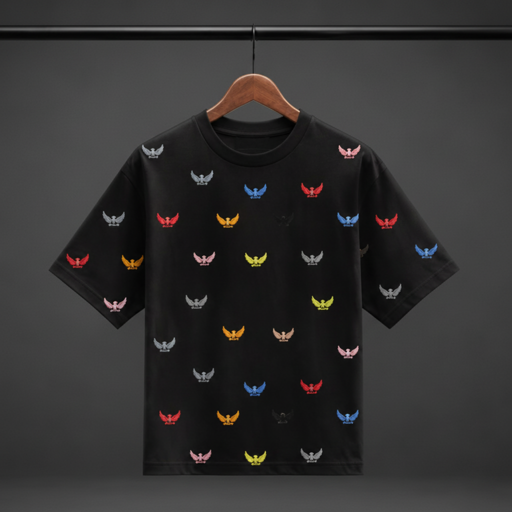 Vue de face noir